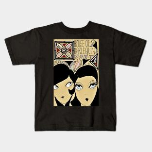 house harlequin dollies Kids T-Shirt